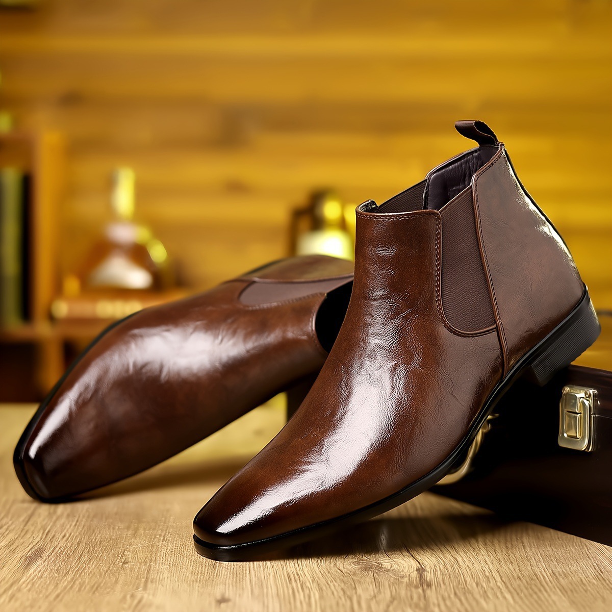 Chelsea Boots Leather Boots Au - Men'S Shoes Hey Dude review and price