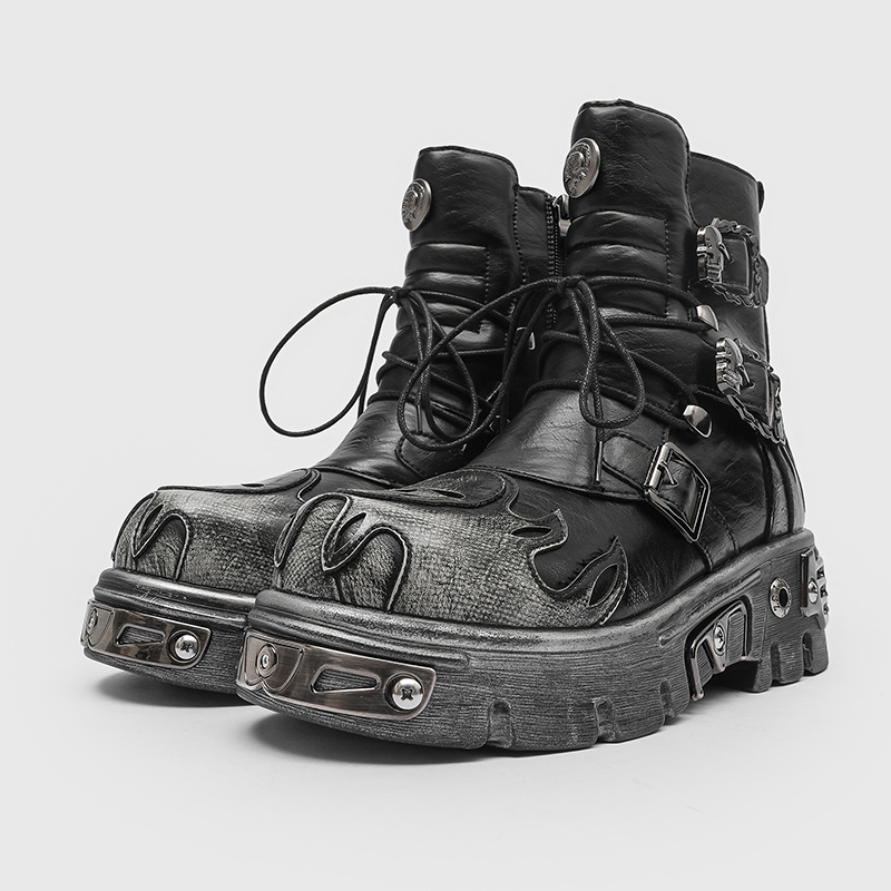 Men Height Increasing Punk Sty - Men'S Shoes Increase Height review and price